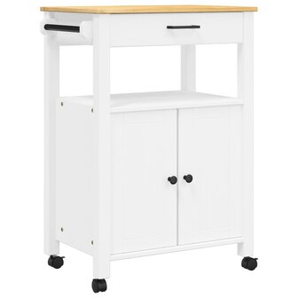 Keukentrolley MONZA 60x40x90 cm massief grenenhout 2