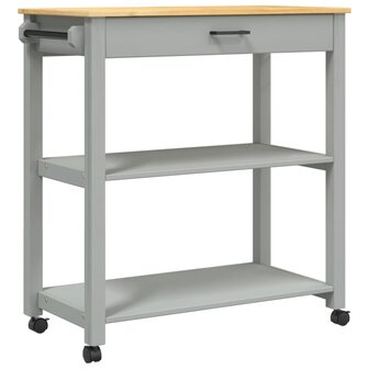 Keukentrolley MONZA 84x40x90 cm massief grenenhout 2