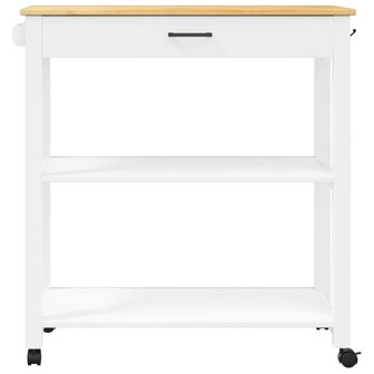 Keukentrolley MONZA 84x40x90 cm massief grenenhout 5