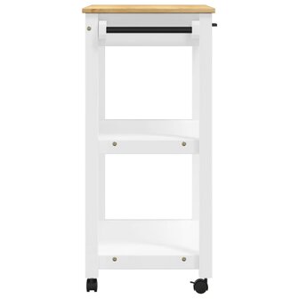 Keukentrolley MONZA 84x40x90 cm massief grenenhout 6