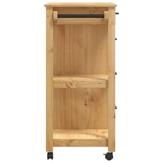 Keukentrolley MONZA 84x40x90 cm massief grenenhout 6