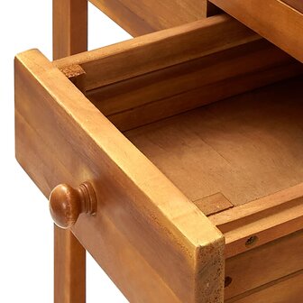 Keukentrolley 92x43,5x141,5 cm massief acaciahout 7