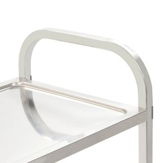 Keukentrolley 3-laags 95x45x83,5 cm roestvrij staal 4