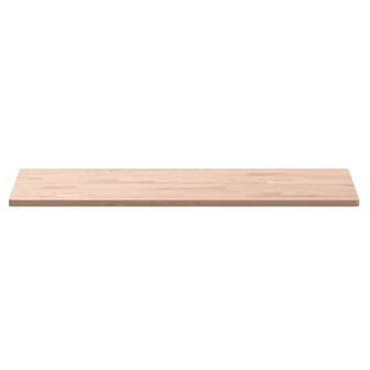 Tafelblad rechthoekig 80x40x1,5 cm massief beukenhout 4