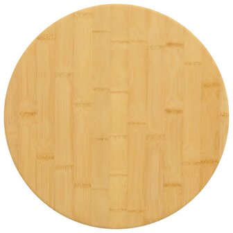 Tafelblad &Oslash; 40x2,5 cm bamboe 1