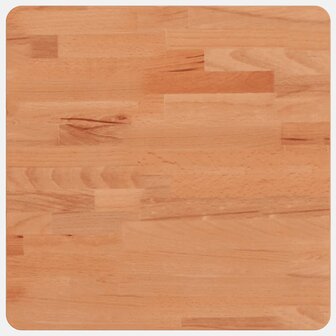 Tafelblad vierkant 40x40x2,5 cm massief beukenhout 2