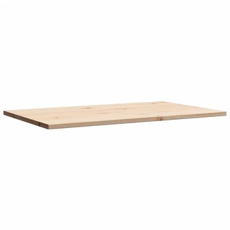 Tafelblad rechthoekig 80x50x1,7 cm massief grenenhout 4