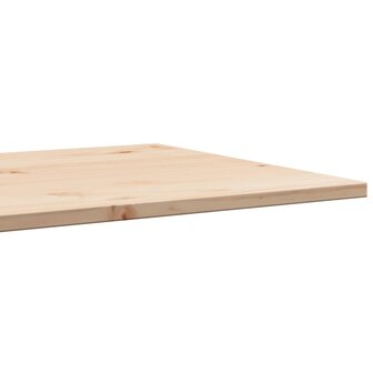 Tafelblad rechthoekig 80x50x1,7 cm massief grenenhout 7