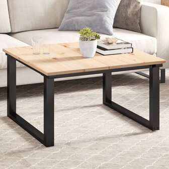 Tafelbladen 2 st rechthoekig 80x40x1,7 cm massief grenenhout 1