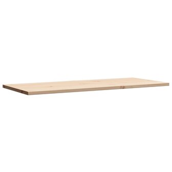 Tafelblad rechthoekig 90x40x1,7 cm massief grenenhout 4