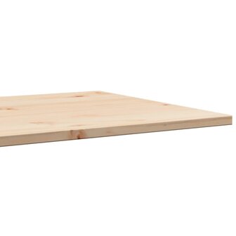 Tafelblad rechthoekig 90x40x1,7 cm massief grenenhout 7