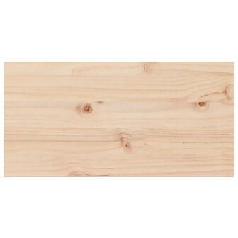 Tafelbladen 2 st rechthoekig 60x30x2,5 cm massief grenenhout 3