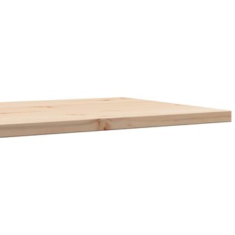 Tafelblad rechthoekig 80x50x2,5 cm massief grenenhout 7