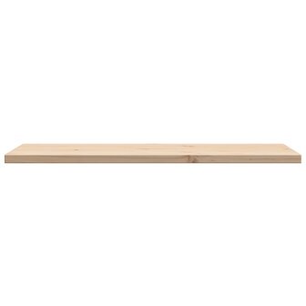 Tafelblad rechthoekig 90x40x2,5 cm massief grenenhout 5