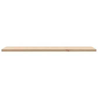 Tafelblad rechthoekig 110x40x2,5 cm massief grenenhout 5
