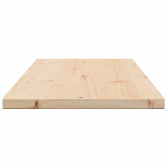 Tafelblad rechthoekig 110x40x2,5 cm massief grenenhout 6