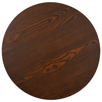 Bistrotafel 50 cm MDF donkerbruin 2