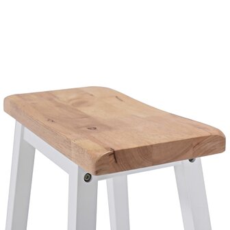 3-delige Barset MDF wit 7