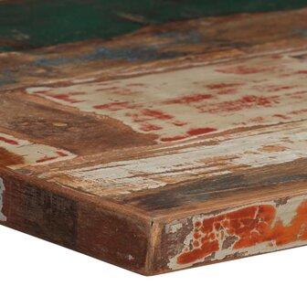 3-delige Barset massief gerecycled hout meerkleurig 4