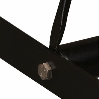 Barset massief gerecycled hout 5-delig 7