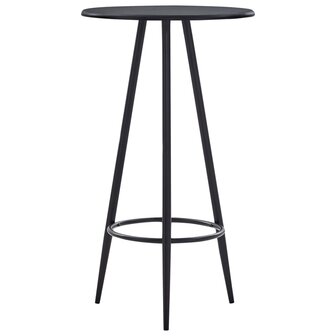 5-delige Barset kunststof zwart 2