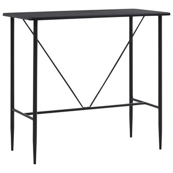 5-delige Barset kunststof zwart 2