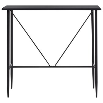5-delige Barset kunststof zwart 3
