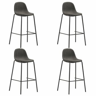 5-delige Barset stof donkergrijs 6