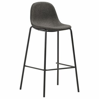 3-delige Barset stof donkergrijs 4