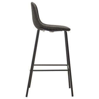 3-delige Barset stof donkergrijs 5