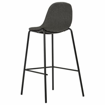 3-delige Barset stof donkergrijs 6