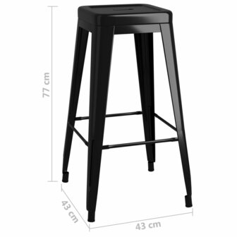 5-delige Barset zwart 12