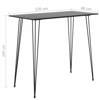 5-delige Barset zwart 12