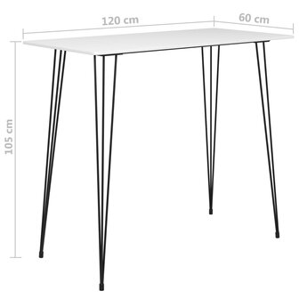 5-delige Barset wit 12