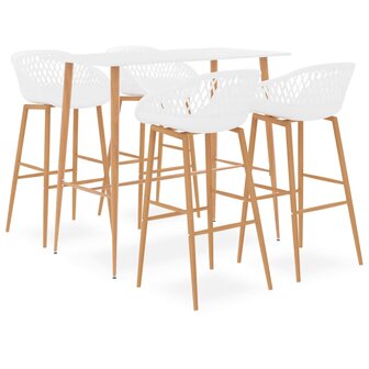 5-delige Barset wit 1