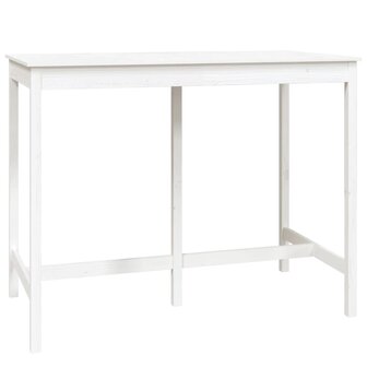 7-delige Barset massief grenenhout wit 5