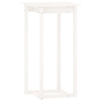 3-delige Barset massief grenenhout wit 7
