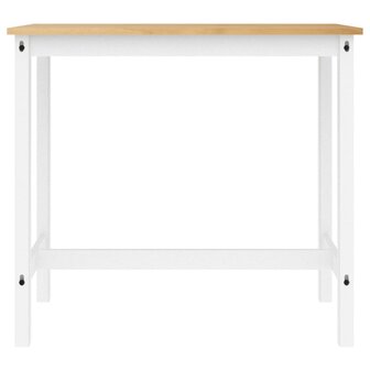 5-delige Barset massief grenenhout wit 10