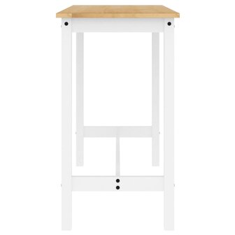 5-delige Barset massief grenenhout wit 11