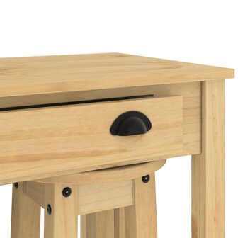 5-delige Barset massief grenenhout 9
