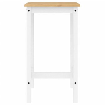 3-delige Barset massief grenenhout wit 10
