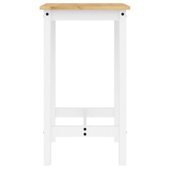 3-delige Barset massief grenenhout wit 11