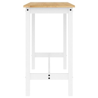 3-delige Barset massief grenenhout wit 11