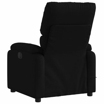 Massagestoel verstelbaar stof zwart 6