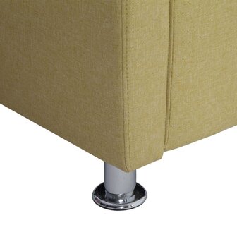 Fauteuil kubus stof groen 6