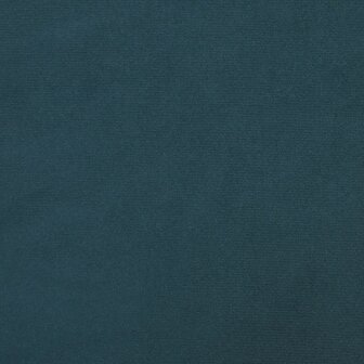 Relaxstoel fluweel blauw 7
