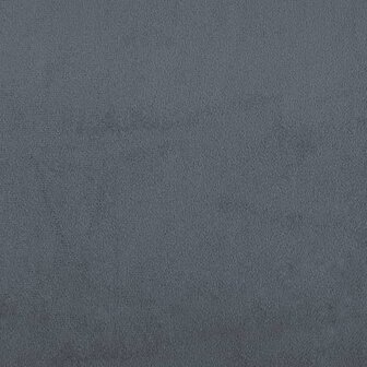 Relaxstoel fluweel donkergrijs 7