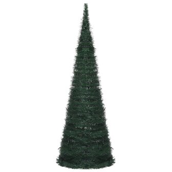 Kunstkerstboom met verlichting pop-up 180 cm groen 2