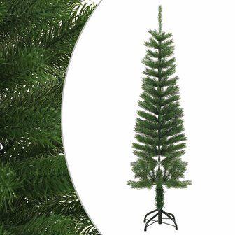 Kunstkerstboom met standaard smal 150 cm PE 1