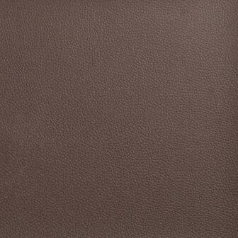 Voetenbank 70x55x41 cm kunstleer bruin 6